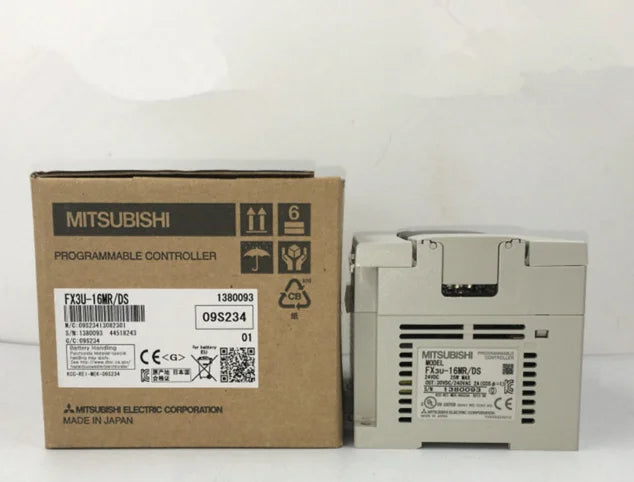 FX3U-16MR/DS FX3U-16MR-DS 1PCS NEW Mitsubishi PLC free shipping