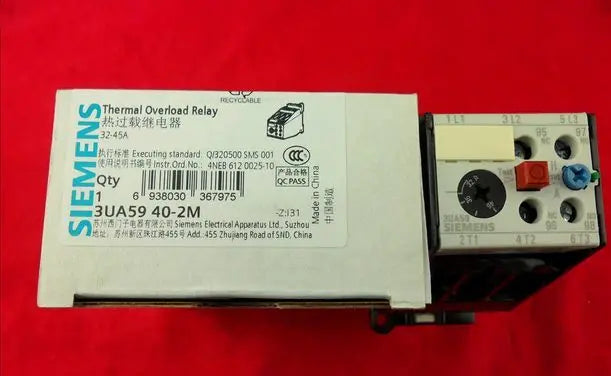 3UA5940-2M 3UA59 40-2M 32-45A New SIEMENS Thermal Overload Relay free shipping