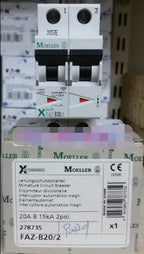1PC NEW EATON MOELLER FAZ-B20/2 20A 2P free shipping