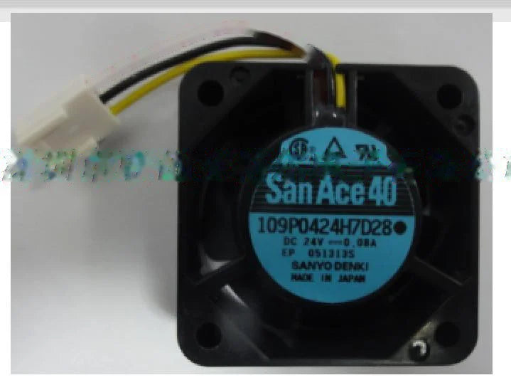 1pc new fan 109P0424H7D28 24V 0.08A 40*40*15 freeship