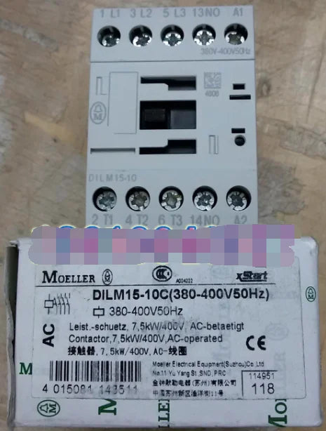 1PC NEW EATON MOELLER DILM15-10C 380-400V50HZ free shipping