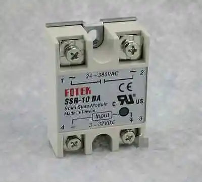 SSR-10DA SSR10DA 1PCS NEW Fotek Soild State Relay free shipping