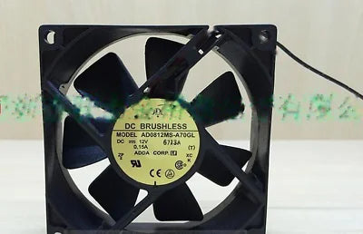 1pc fan new AD0812MS-A70GL ADDA DC12V 0.15A 808025