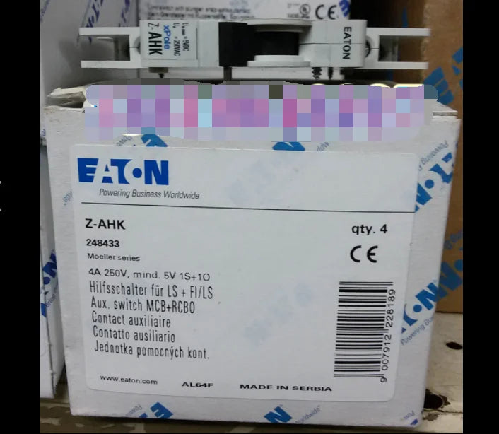 1PC NEW EATON MOELLER Z-AHK free shipping