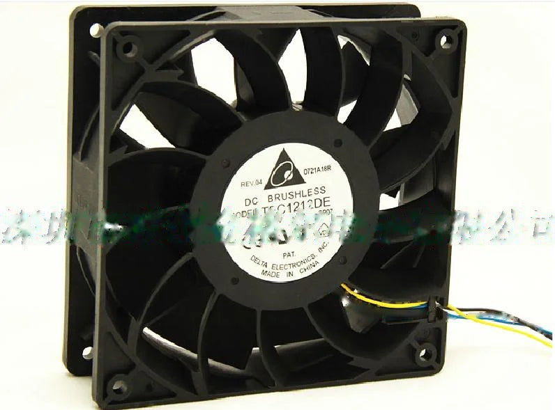 1pc new fan TFC1212DE DC12V 3.9A DELTA 120*120*38 freeship