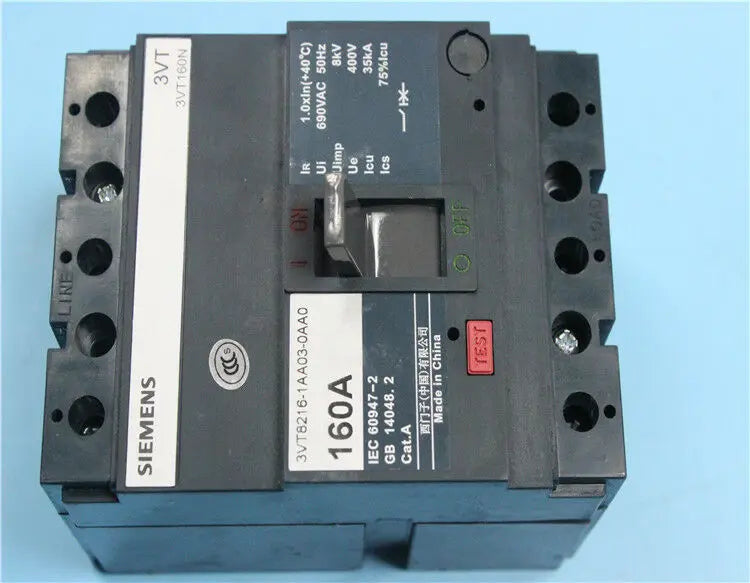 1pc     Siemens  3VT8216-1AA03-0AA0 160A  circuit breake  free shipping