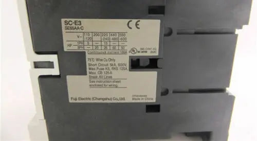 New  FUJI  SC-E3 AC380V  AC  contactor  free shipping