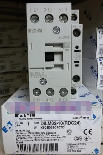 1PC  NEW   EATON  MOELLER  DILM32-10(RDC24)   free shipping