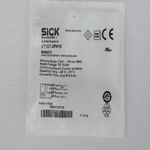 New  SICK  sensors  VT12T-2P410  free shipping