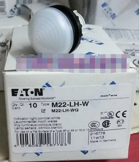 1PC NEW EATON MOELLER M22-LH-W free shipping