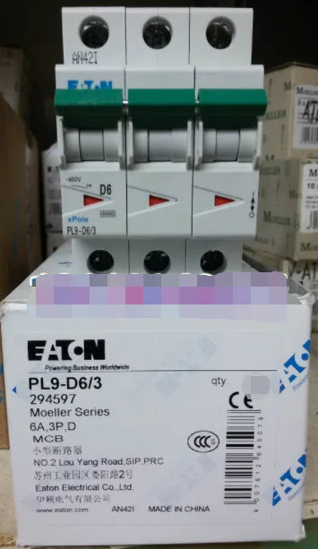 1PC NEW EATON MOELLER PL9-D6/3 free shipping