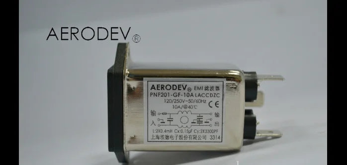New  AERODEV  PNF201-GF-10A  LACCDZC   Power  Filters  free shipping