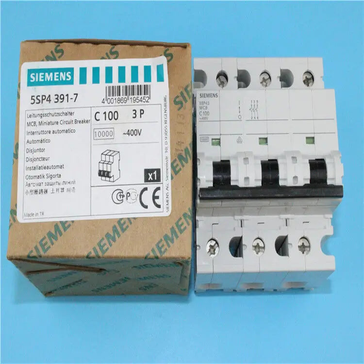 1pc      Siemens  5SP4391-7  3P  C100A  circuit breaker  free shipping
