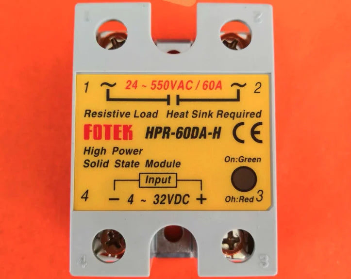 1pc FOTEK HPR-60DA-H Solid state relay free shipping