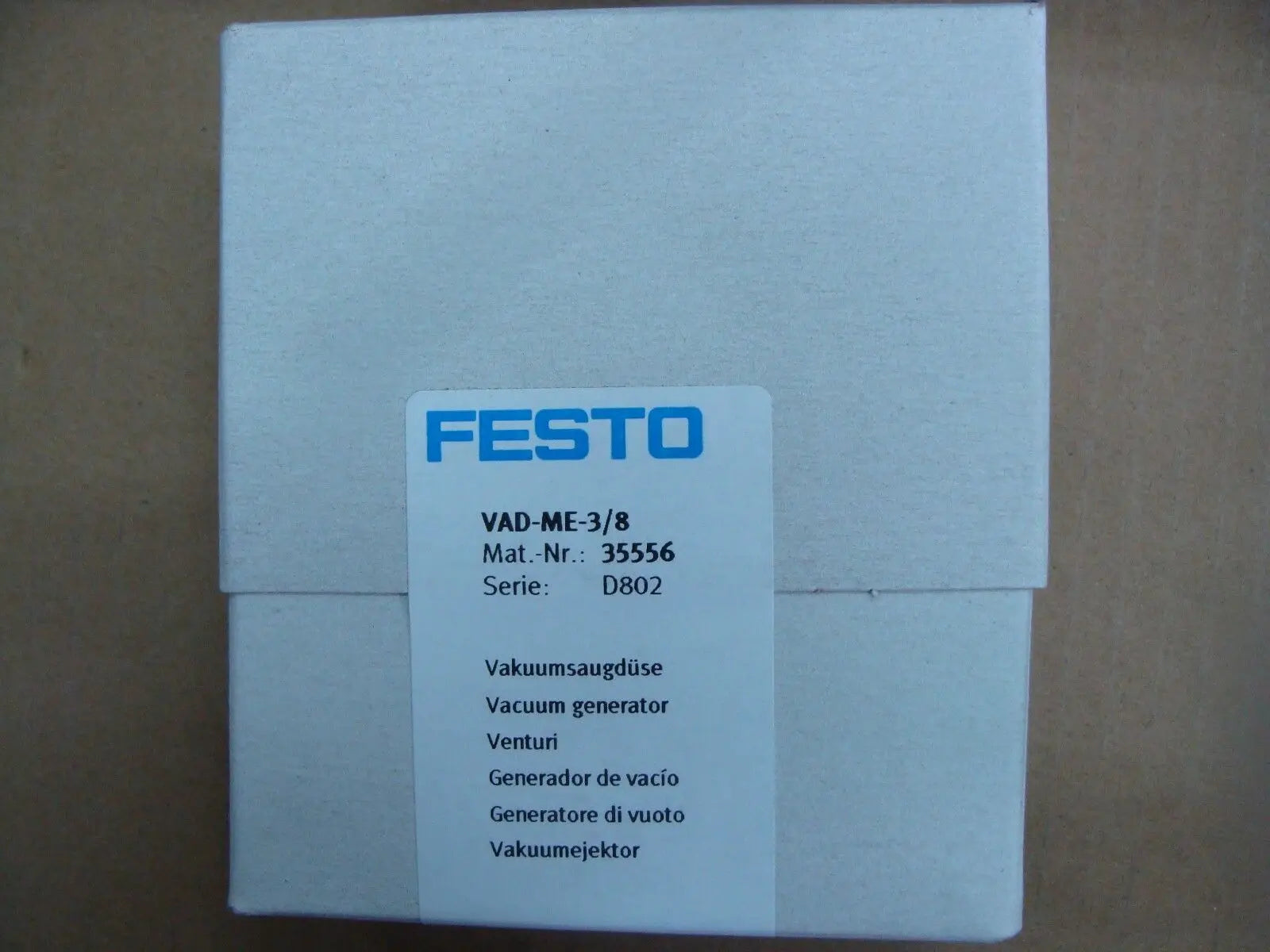 35556 VAD-ME-3/8 VADME3/8 FESTO NEW
