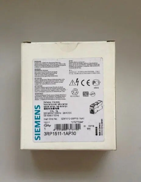 3RP1511-1AP30 3RP15 11-1AP30 1PC New Siemens Time Relay free shipping