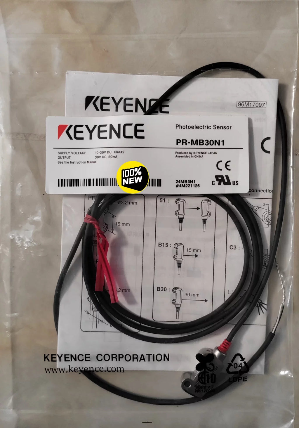 1pc New   KEYENCE PR-MB30N1