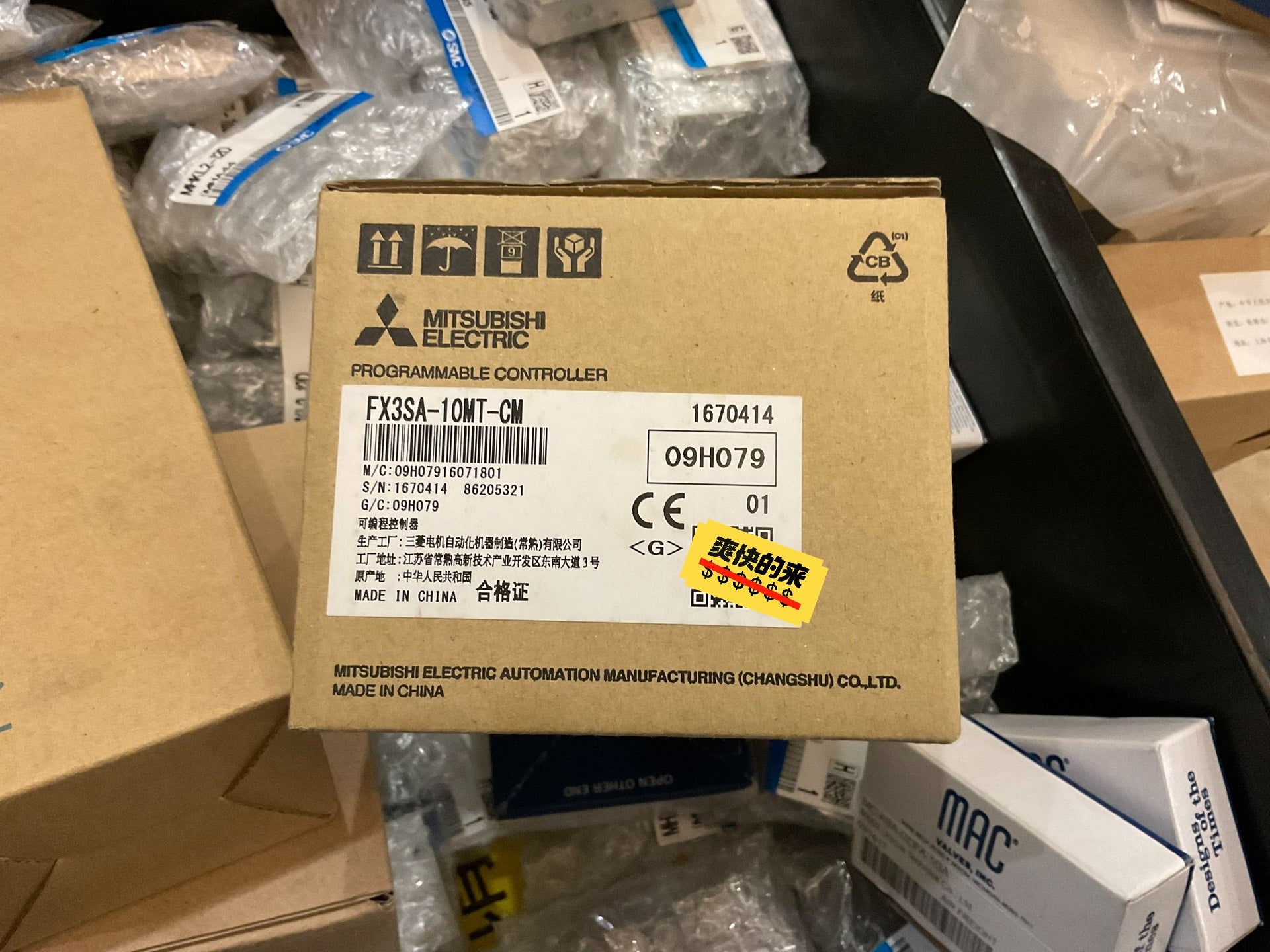 1pc new for Mitsubishi FX3SA-10MT-CM
