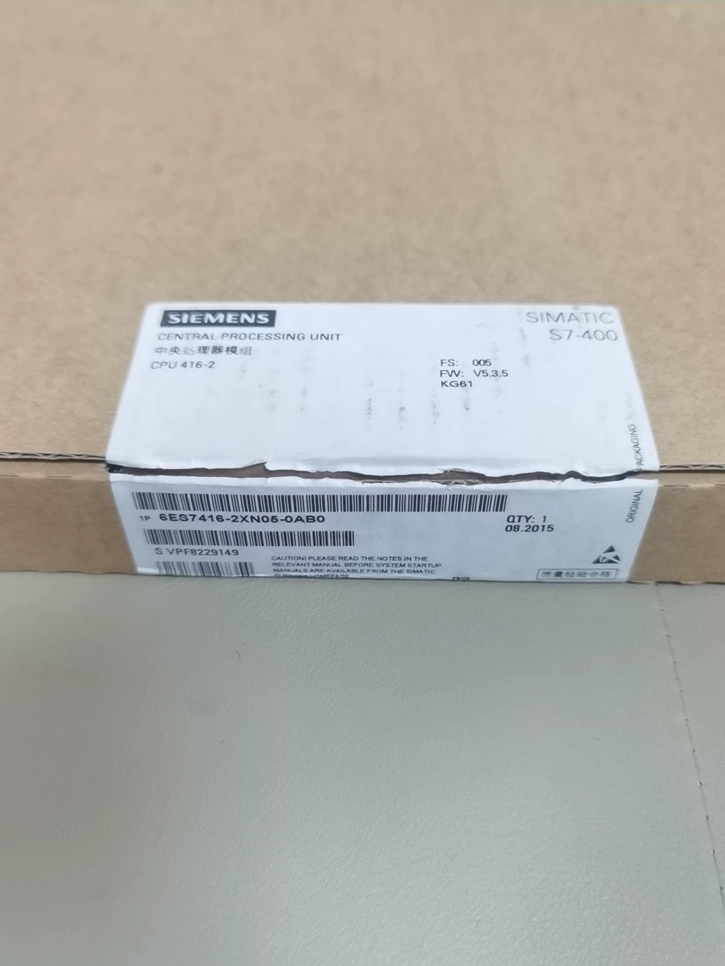 1PC New for Siemenz 6ES7416-2XN05-0AB0