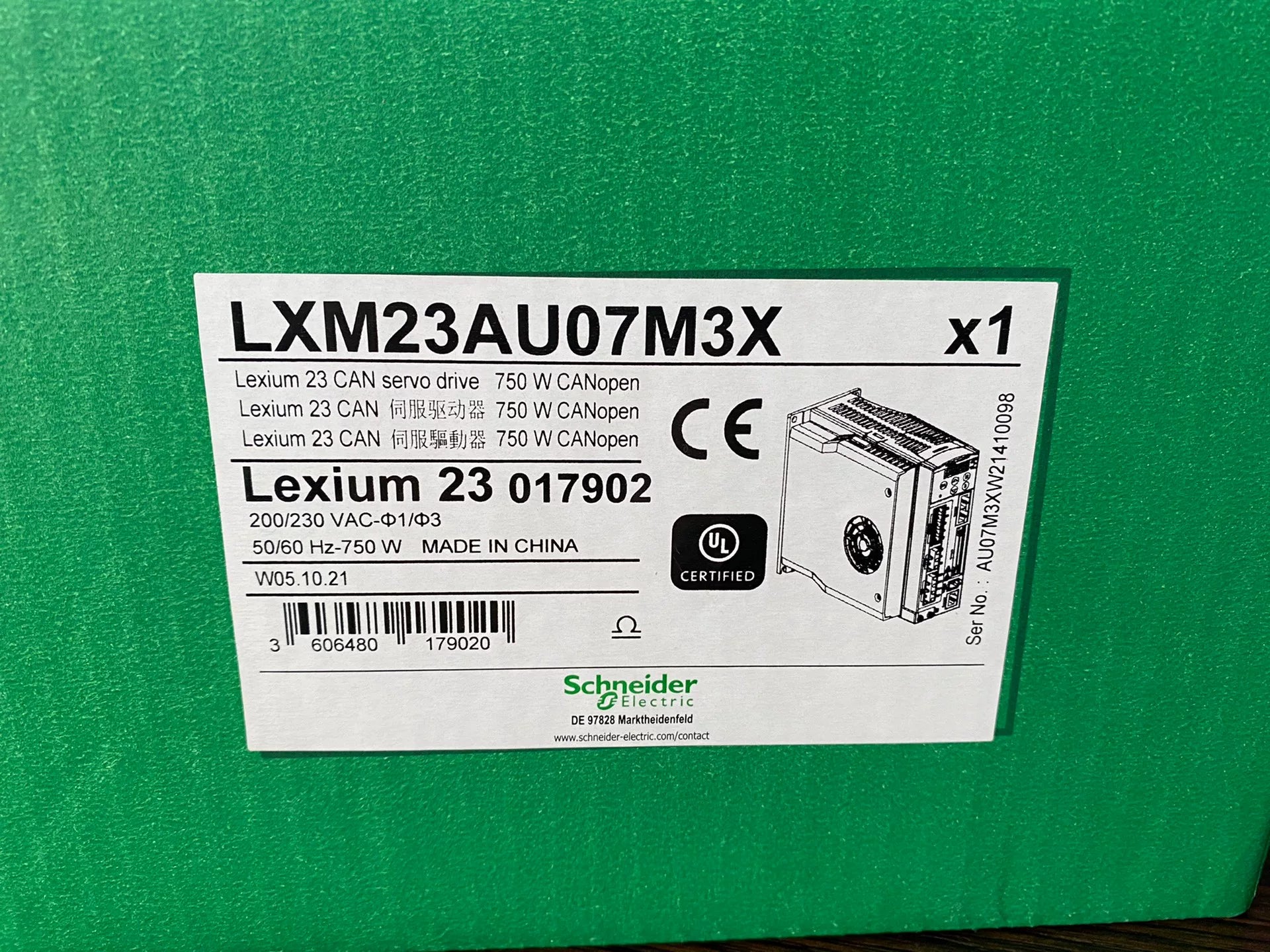 1pc new in box freeship LXM23AU07M3X