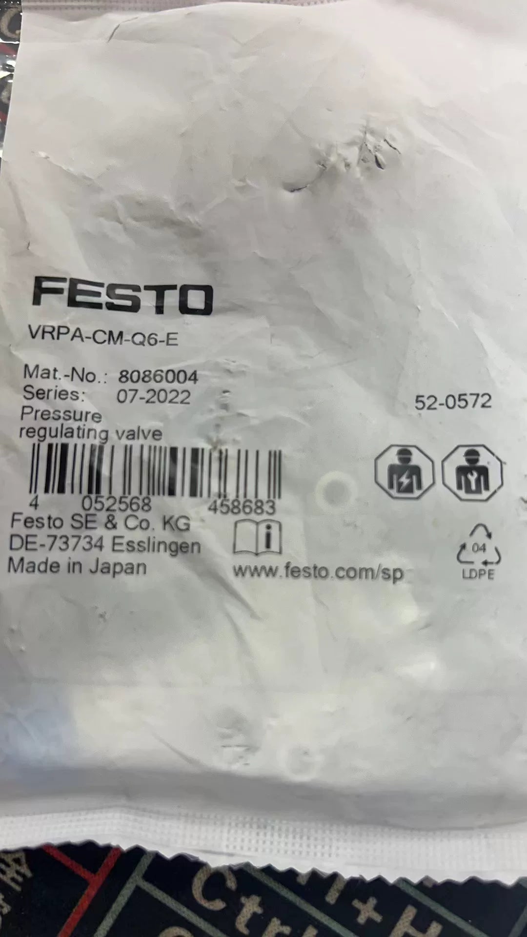1pc new in box freeshipping FESTO VRPA-CM-Q6-E 8086004