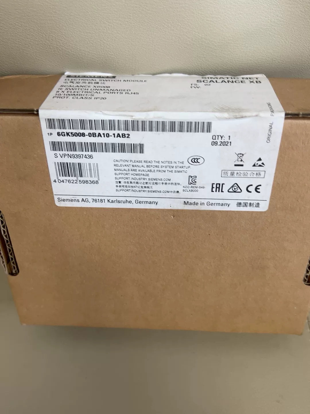 1PC New for Siemenz 6GK5008-0BA10-1AB2