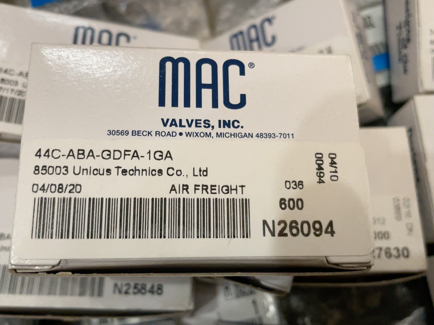 1pc new for MAC 44C-ABA-GDFA-1GA