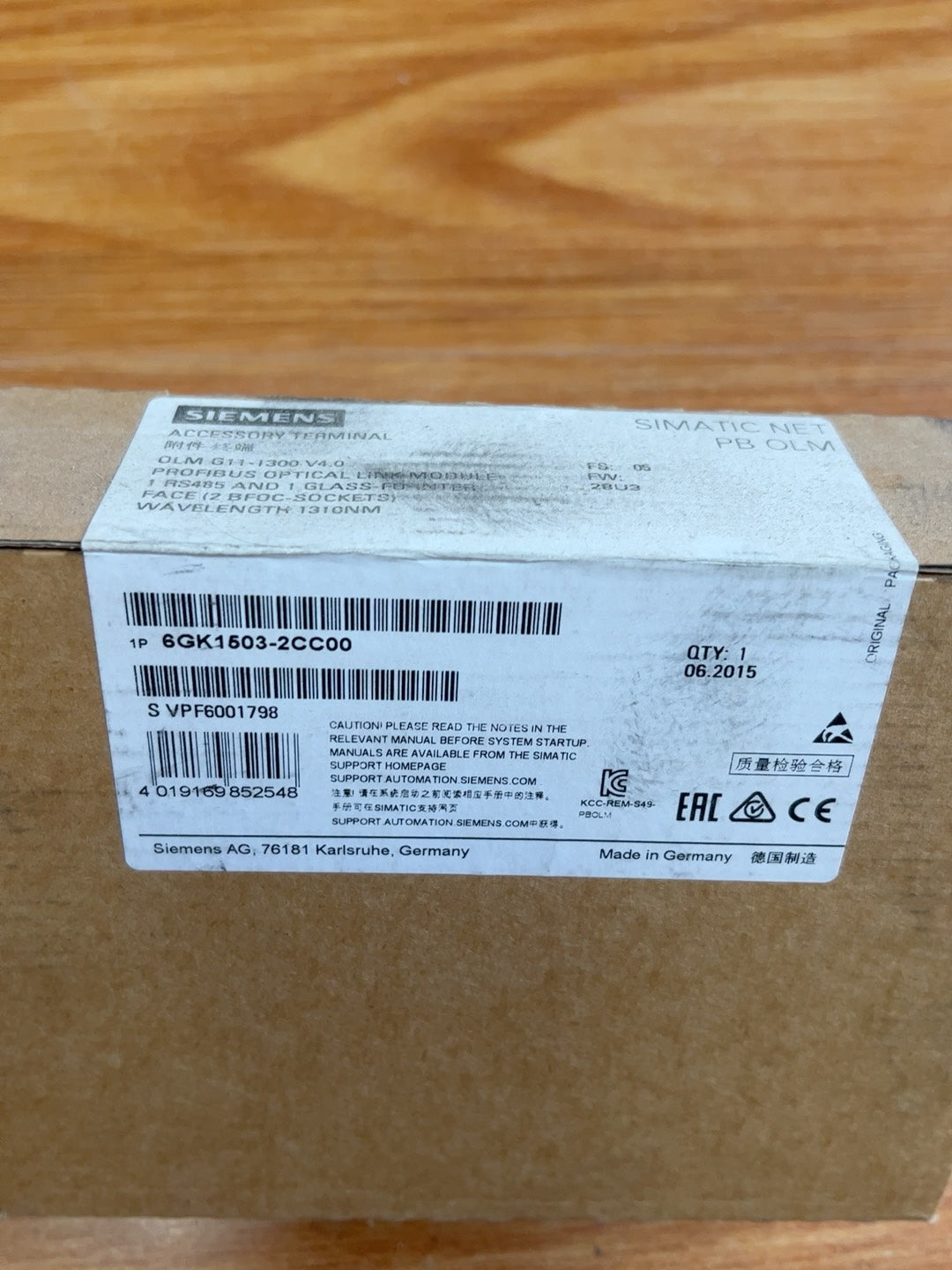 1PC New for Siemenz 6GK1503-2CC00
