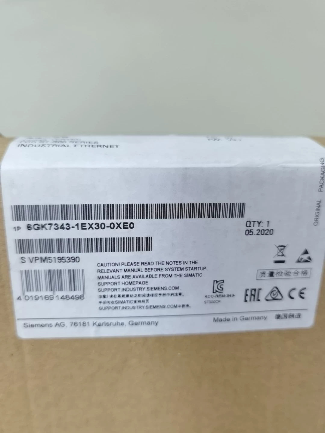 1PC New for Siemenz 6GK343-1EX30-0XE0