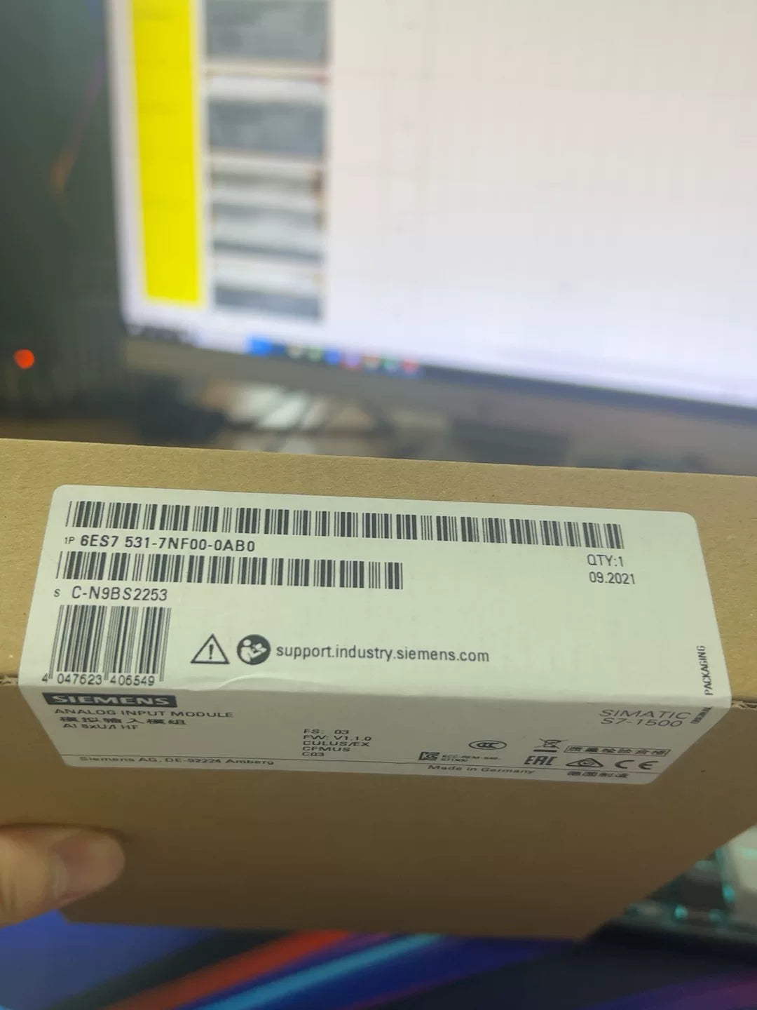 1PC New for Siemenz 6ES7531-7NF00-0AB0