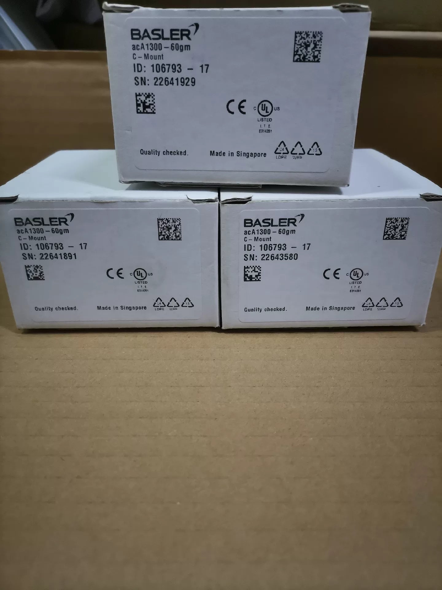 1pc New   Basler acA1300-60gm