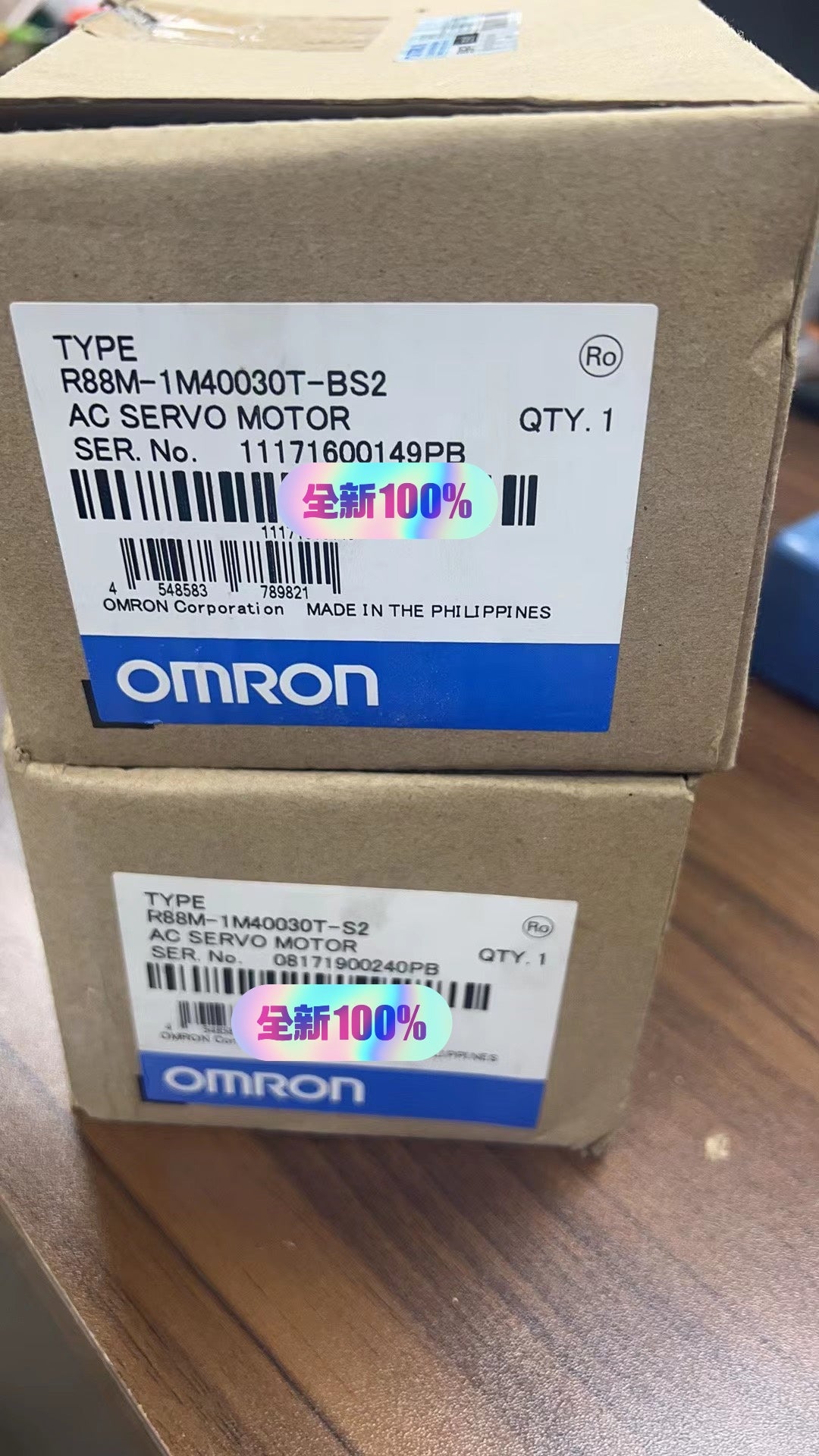 1pc new in box freeshipping OMRON R88M-1M40030T-S2