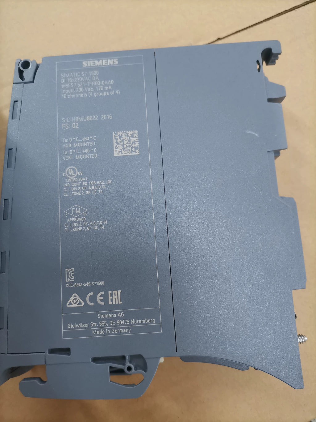 1pc New   SIEMENS 6ES7 521-1FH00-0AA0 6ES7521-1FH00-0AA0