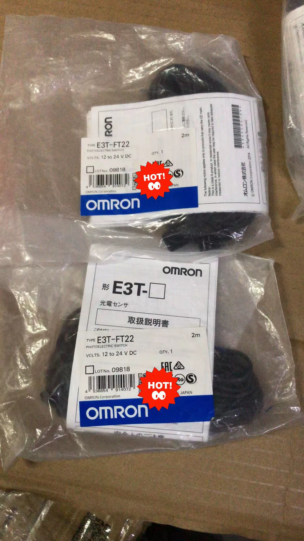 1pc New   Omron E3T-FT21