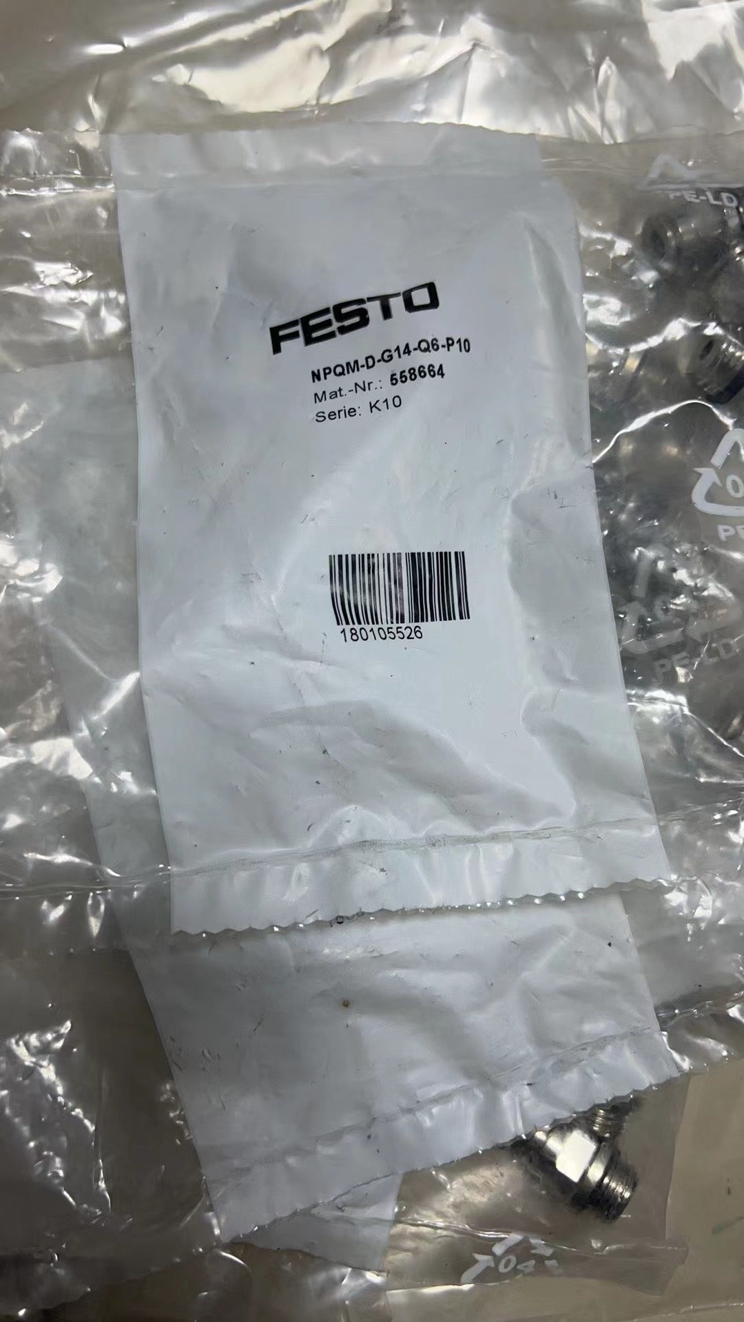 1pc new in box freeshipping FESTO NPQH-Y-Q6-E-P10 578410