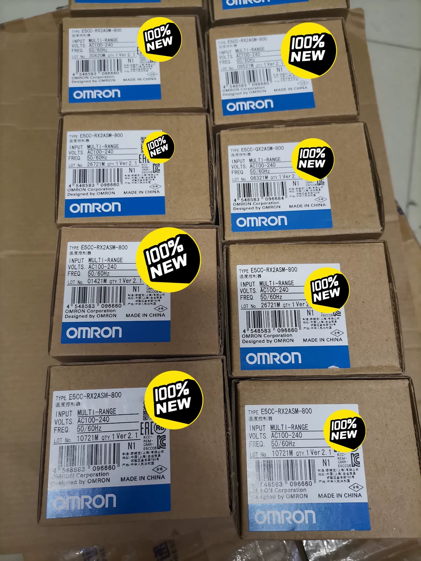 1pc New   Omron E5CC-RX2ASM-800