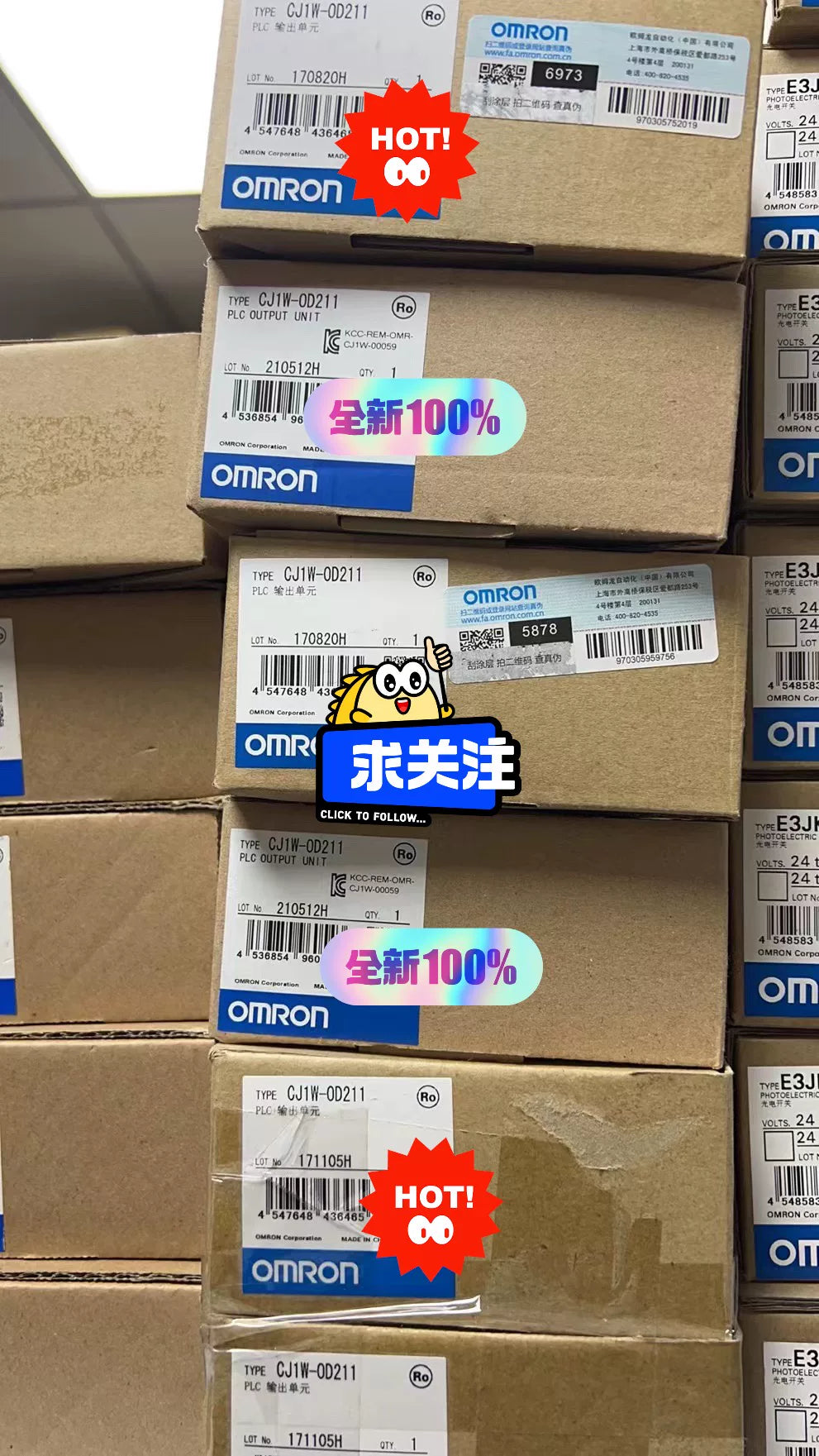 1pc new in box freeshipping OMRON CJ1W-OD211