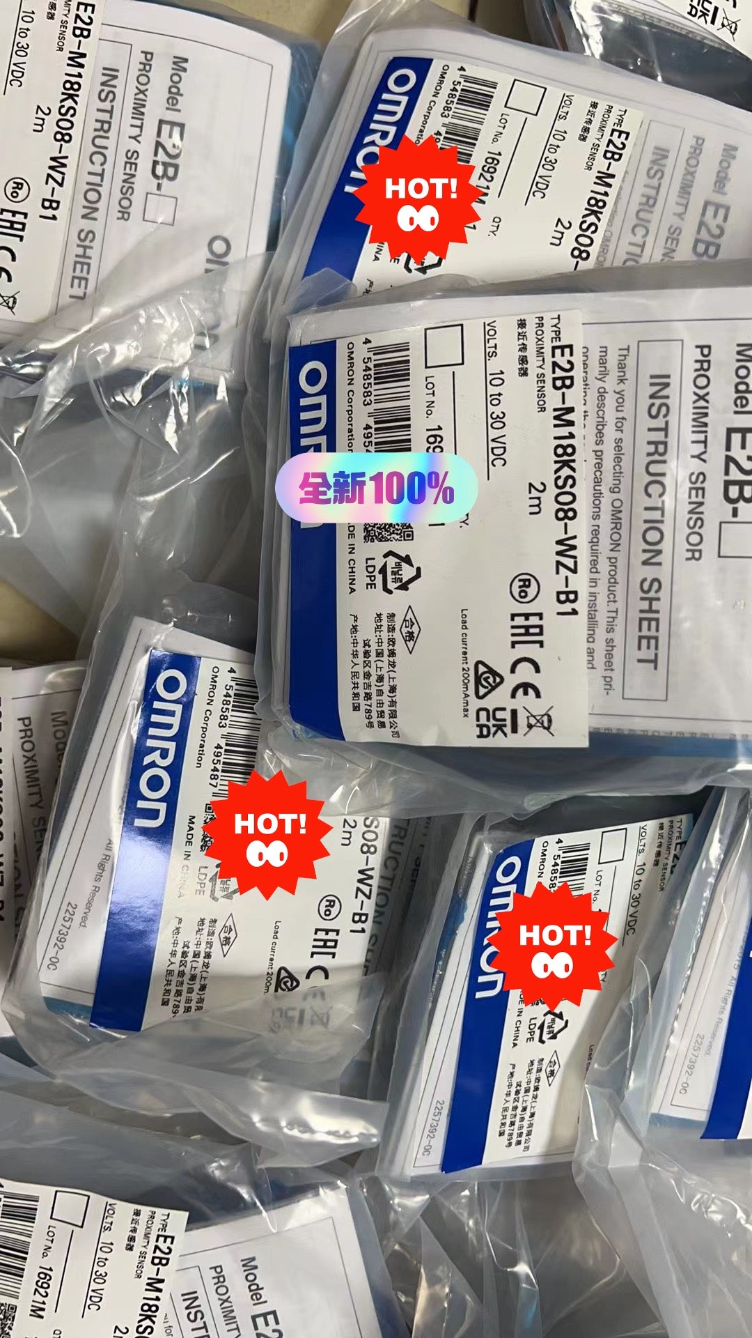 1pc new in box freeshipping OMRON E2B-M18KS08-WZ-B1