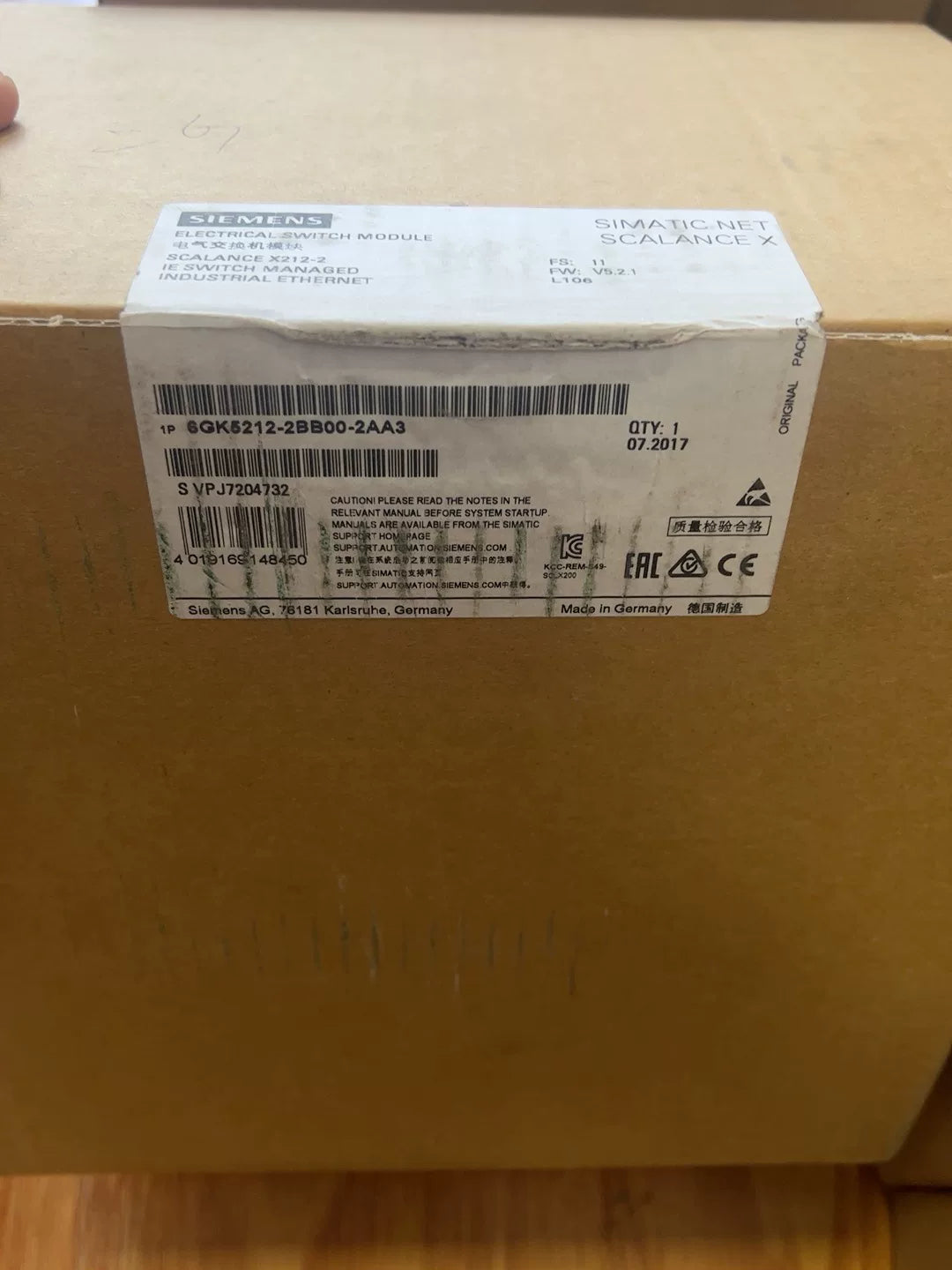 1PC New for Siemenz 6GK5212-2BB00-2AA3