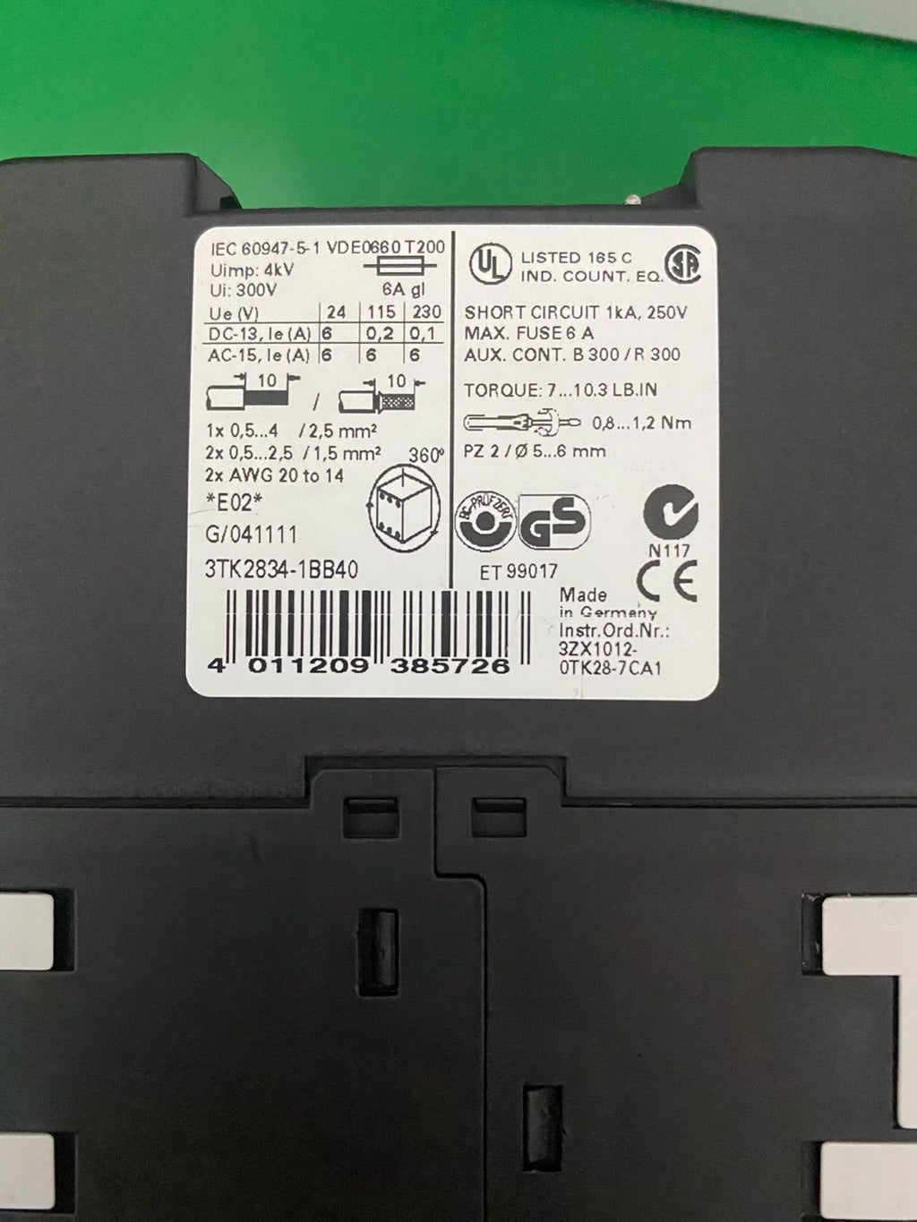 1pc new  SIEMENS 3TK2834-1BB40