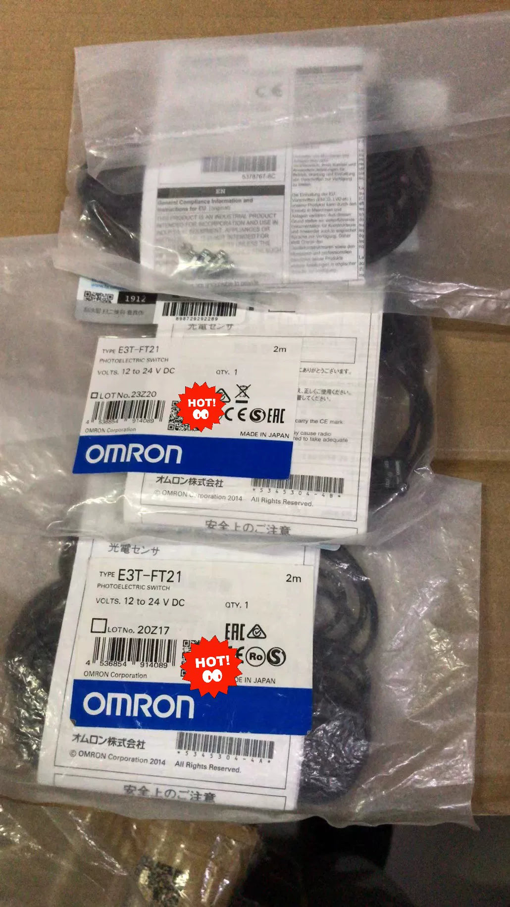 1pc New   Omron E3T-FT21