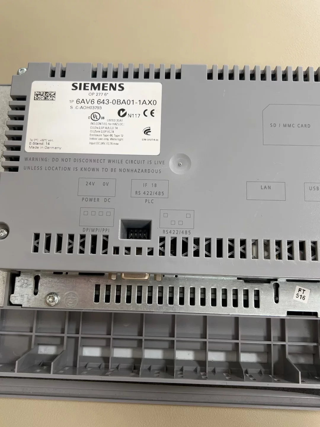 1PC New for Siemenz 6AV6643-0BA01-1AX0