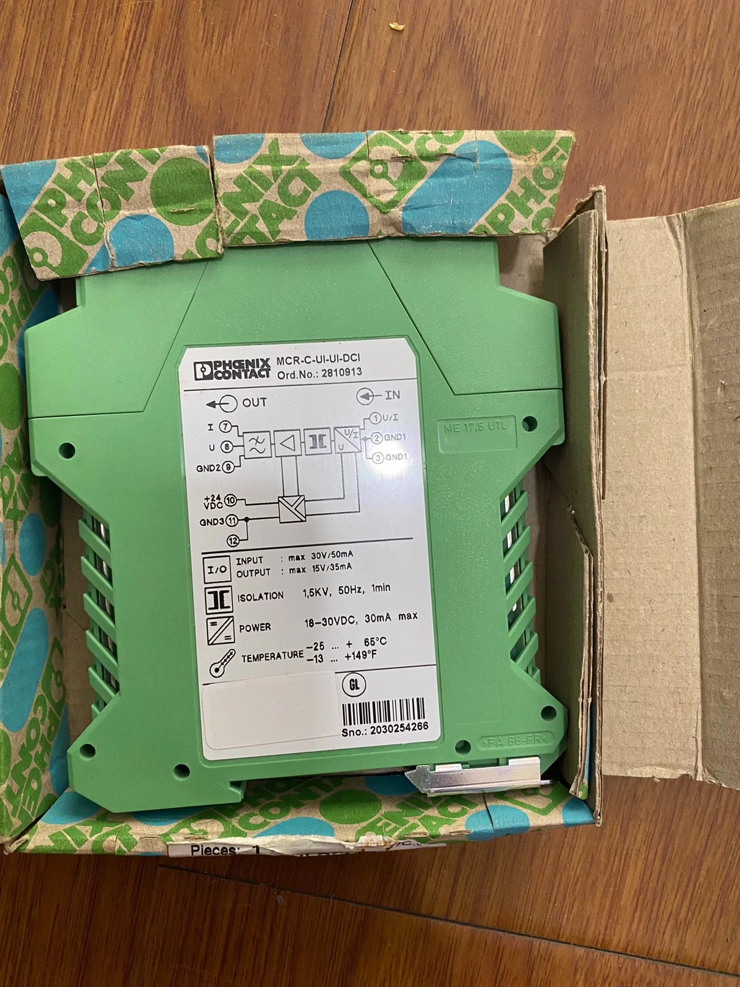 1pc new  phoenix   MCR-C-UI-DCI   2810913