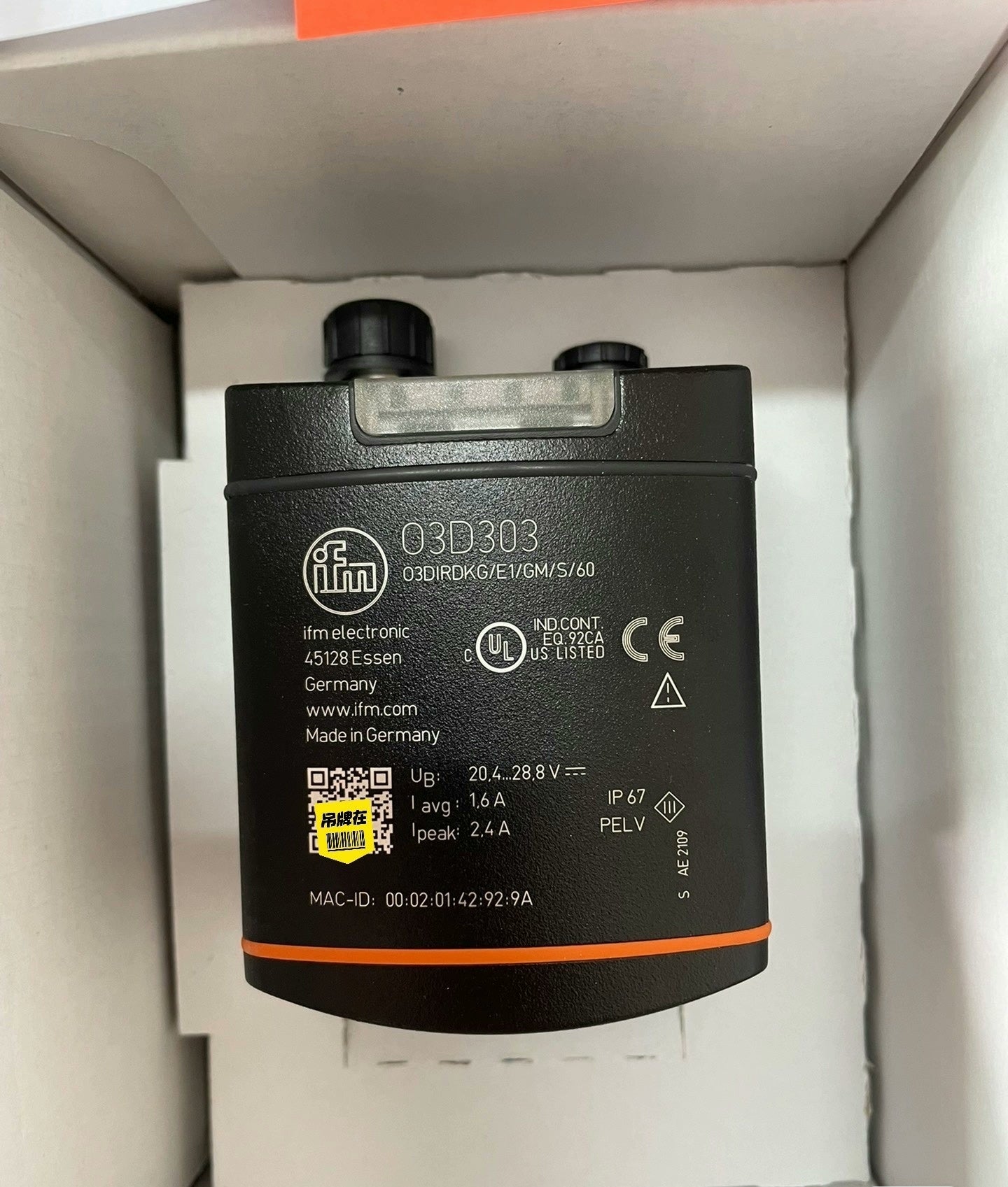 1pc new in box freeshipping IFM O3D303