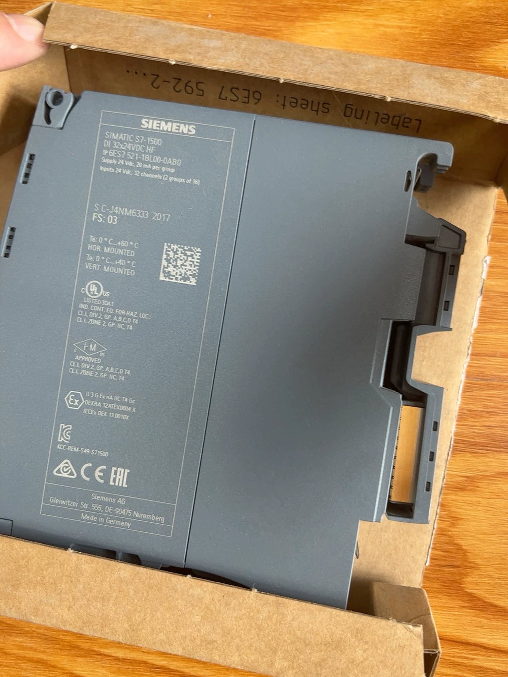 1PC New for Siemenz 6ES7521-1BL00-0AB0