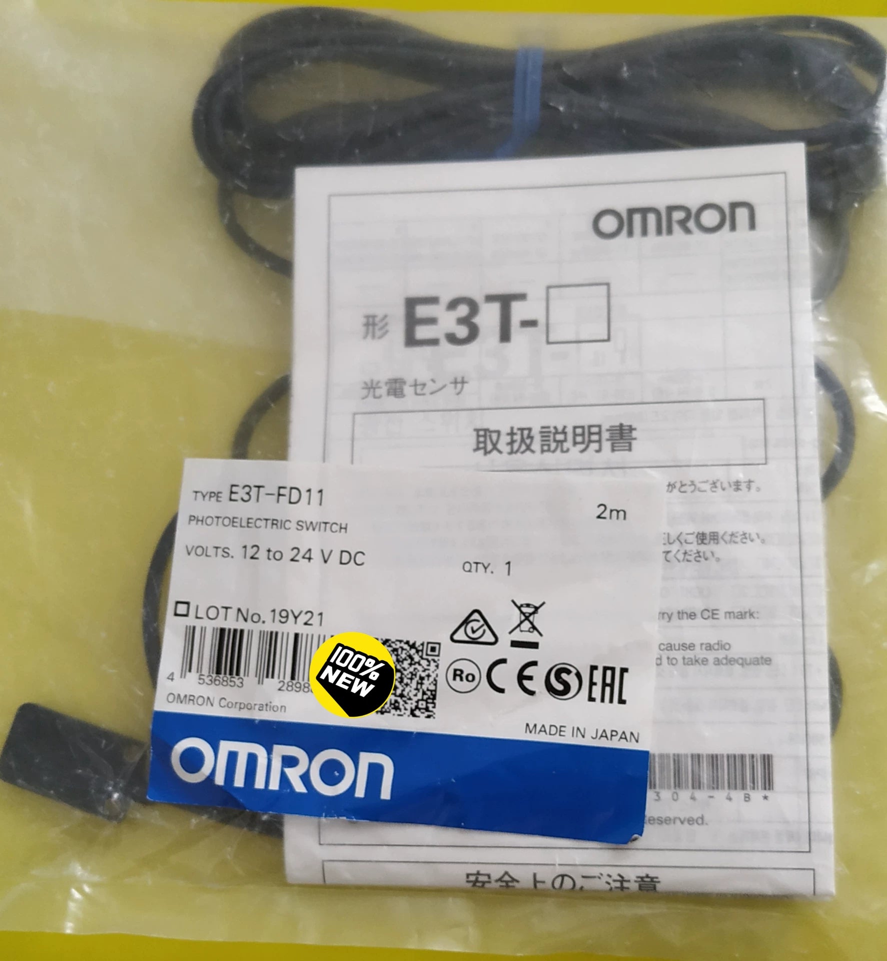 1pc New   Omron E3T-FD11