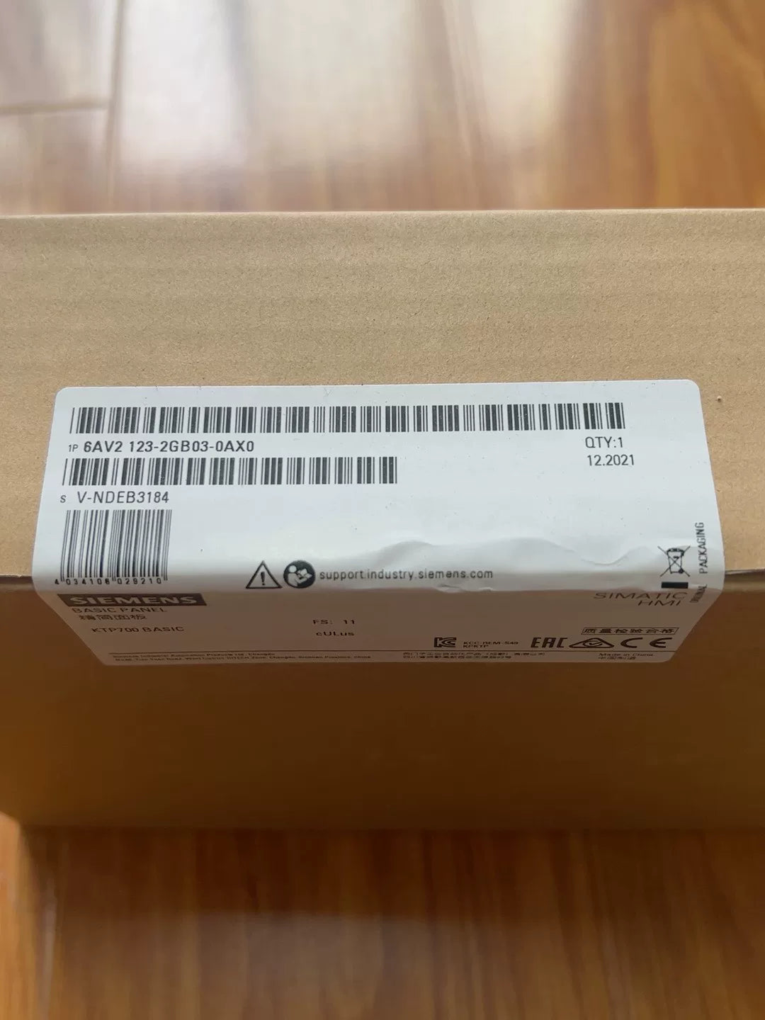 1PC New for Siemenz 6AV2123-2GB03-0AX0