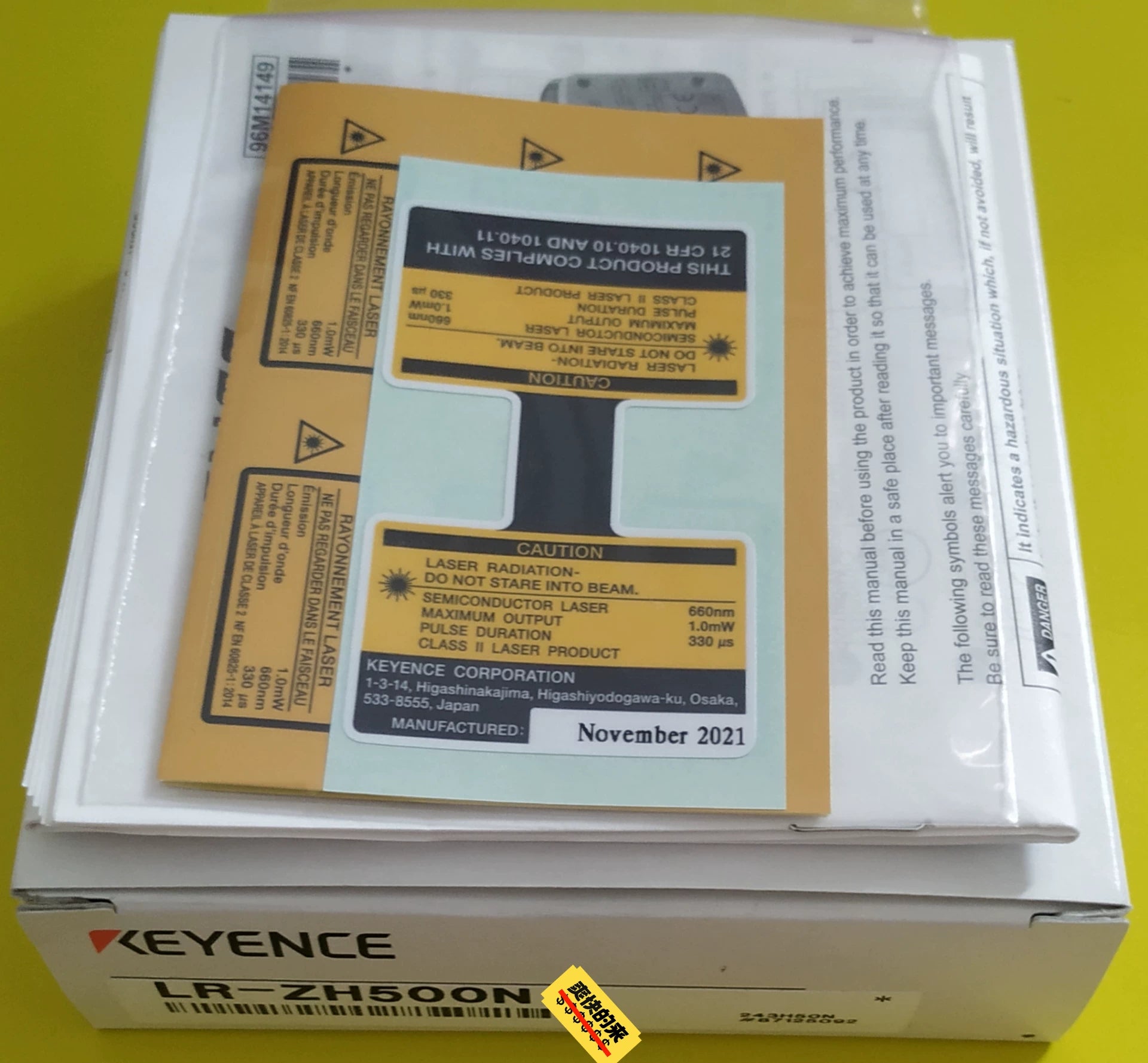 1pc New   KEYENCE LR-ZH500N