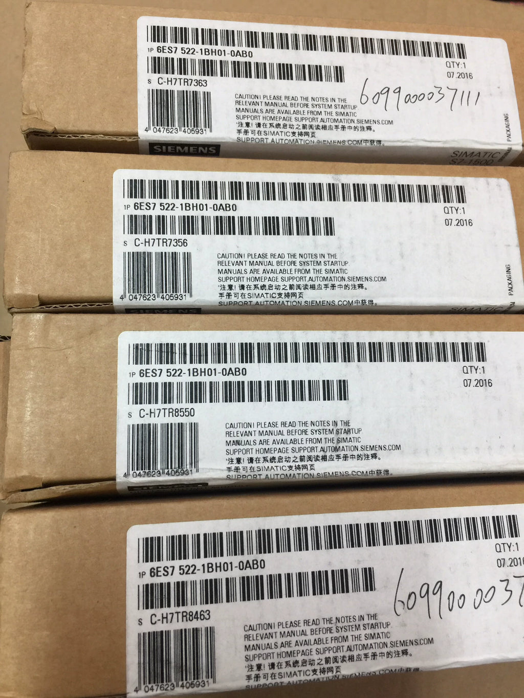 1pc New   SIEMENS 6ES7522-1BH01-0AB0
