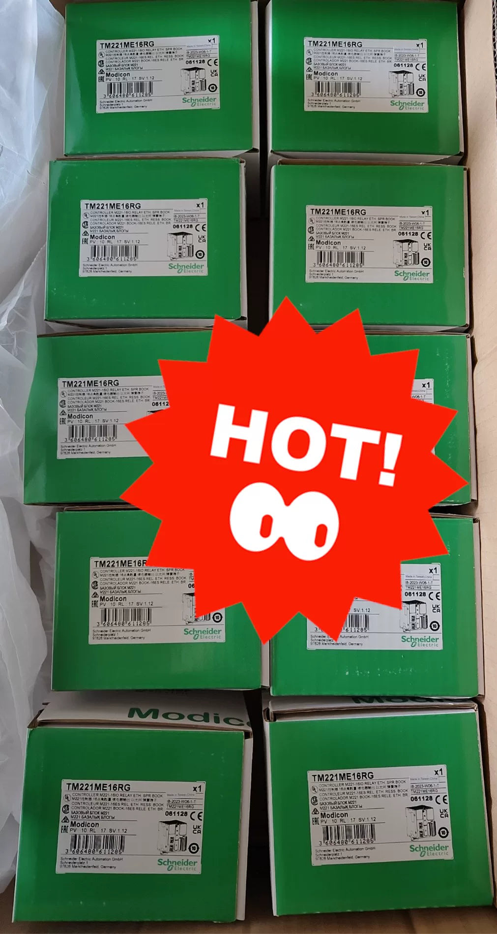 1pc new in box freeship TM221ME16RG